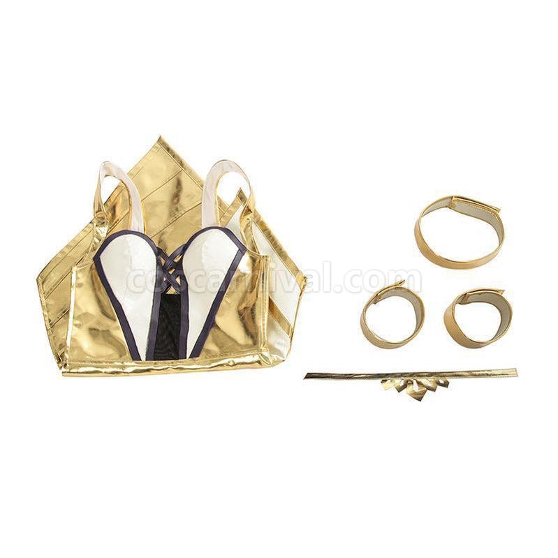 LOL Prestige KDA Skin Nine Tailed Fox Ahri Cosplay Costumes coscarnival011119093