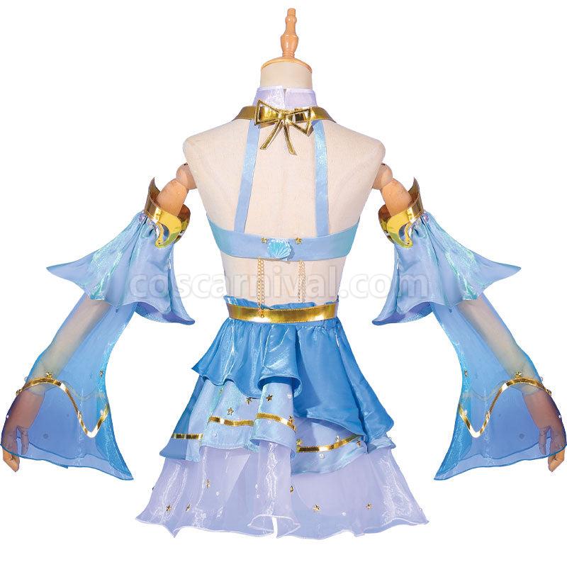 LOL Prestige Ocean Song Seraphine Cosplay Costumes coscarnival01114108