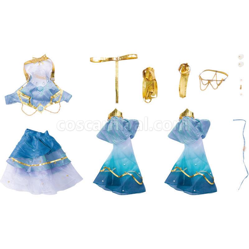 LOL Prestige Ocean Song Seraphine Cosplay Costumes coscarnival01114117