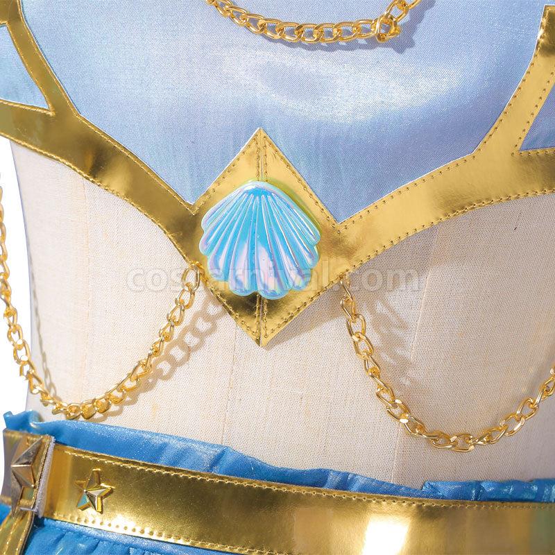 LOL Prestige Ocean Song Seraphine Cosplay Costumes coscarnival01114137