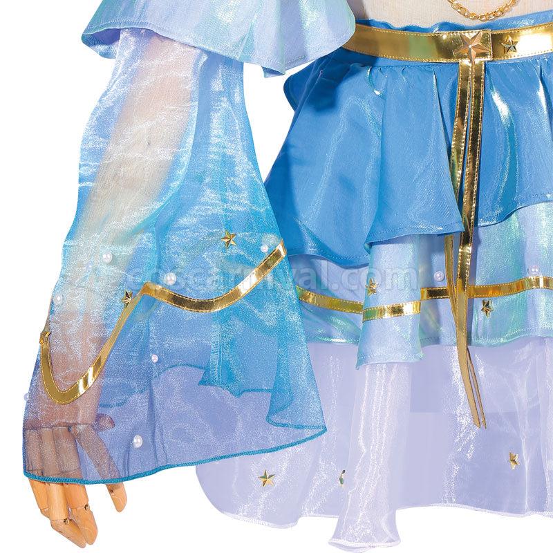 LOL Prestige Ocean Song Seraphine Cosplay Costumes coscarnival01114146