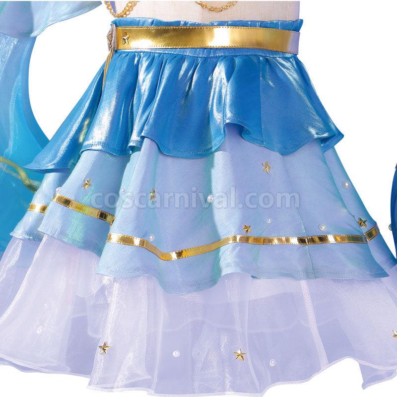 LOL Prestige Ocean Song Seraphine Cosplay Costumes coscarnival01114155