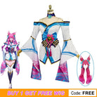 LOL Spirit Blossom Ahri Cosplay Costumes coscarnival011116125