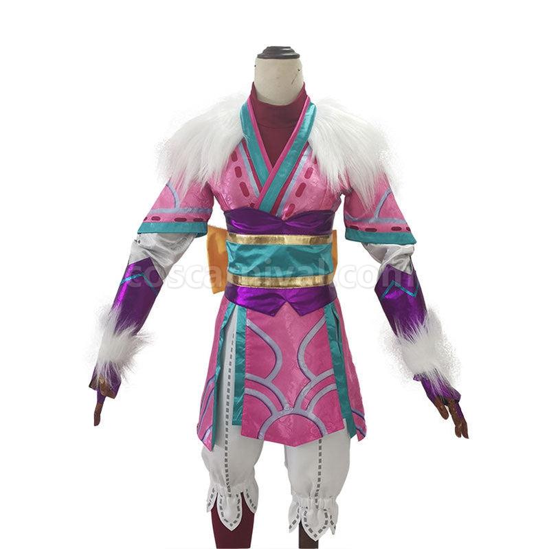 LOL Spirit Blossom Kindred Eternal Hunters Cosplay Costumes coscarnival011114722