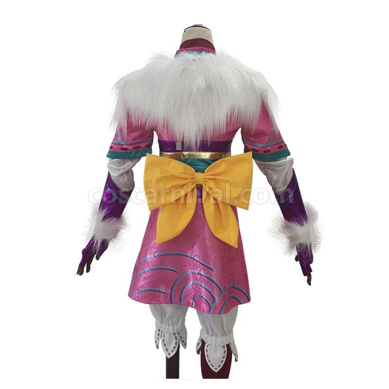 LOL Spirit Blossom Kindred Eternal Hunters Cosplay Costumes coscarnival011114729