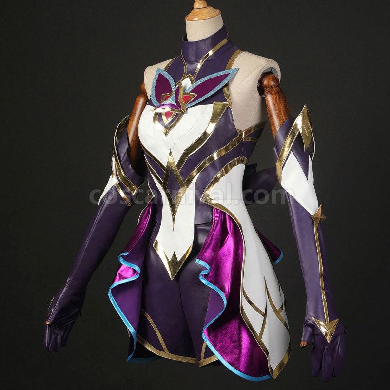 LOL Star Guardian 2022 Akali Cosplay Costumes coscarnival01113127