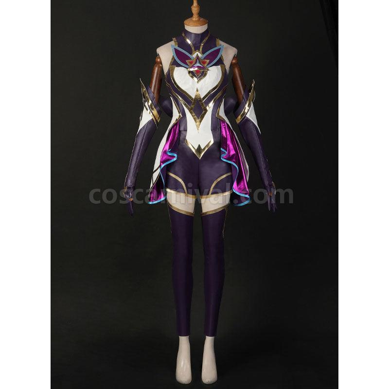 LOL Star Guardian 2022 Akali Cosplay Costumes coscarnival01113141