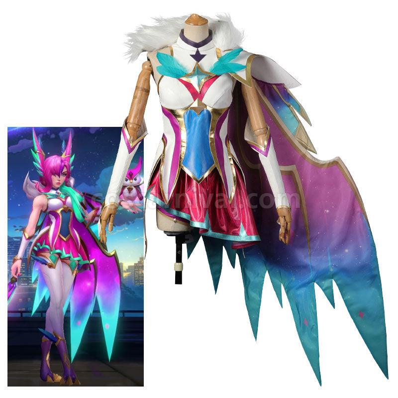LOL Star Guardian 2022 Xayah Cosplay Costumes coscarnival01111993