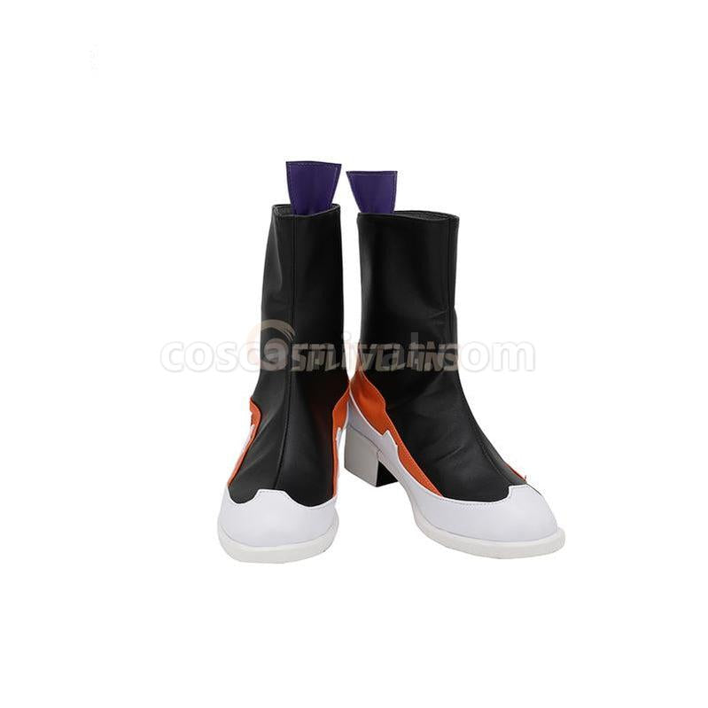 LOL True Damage Akali Cosplay Boots Customized Leather Shoes for Boys and Girls coscarnival011119019
