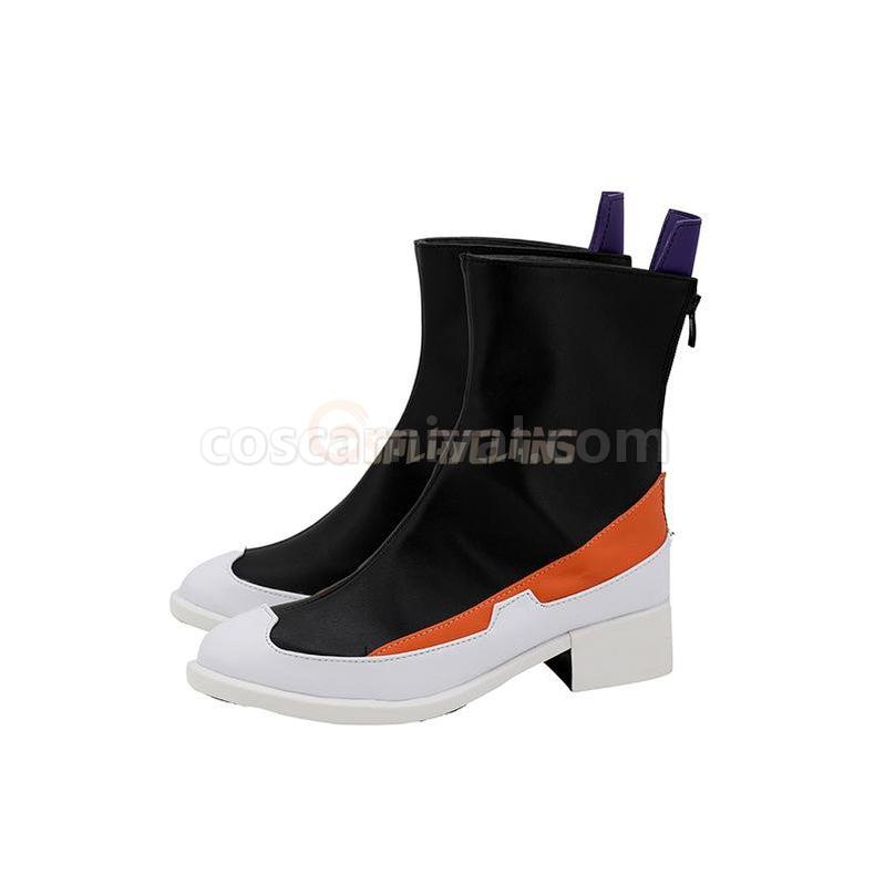 LOL True Damage Akali Cosplay Boots Customized Leather Shoes for Boys and Girls coscarnival011119028