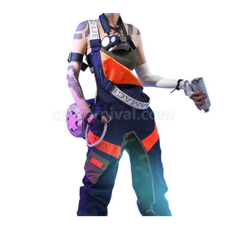 LOL True Damage Akali Full Sets Cosplay Costumes coscarnival011119082