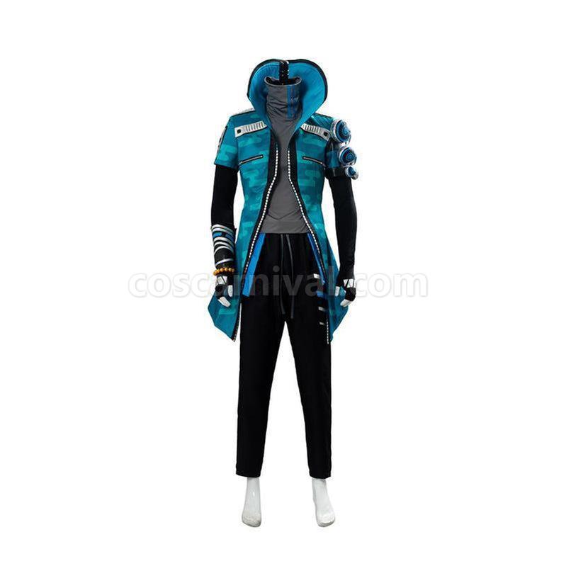 LOL True Damage Yasuo Male Full Sets Cosplay Costumes coscarnival011119047