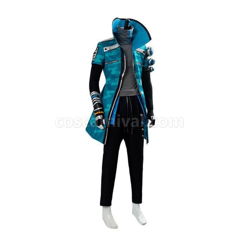 LOL True Damage Yasuo Male Full Sets Cosplay Costumes coscarnival011119071