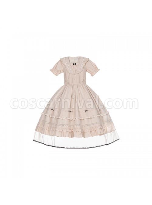 Letters-And-Poems-Glazed-Window-Series-Pattern-Exquisite-Embroidery-Doll-Collar-Pleated-Hem-Bow-Knot-Apron-Lolita-Dress-Set-coscarnival-2618