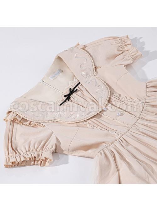 Letters-And-Poems-Glazed-Window-Series-Pattern-Exquisite-Embroidery-Doll-Collar-Pleated-Hem-Bow-Knot-Apron-Lolita-Dress-Set-coscarnival-2632