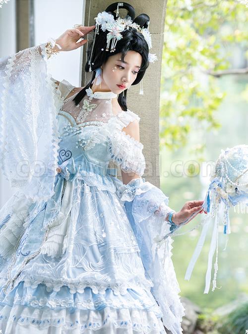 Light-Blue-Butterfly-Classic-Lolita-Gorgeous-Tea-Party-Dress-coscarnival-1073