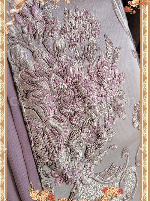 Light-Purple-Chiffon-Tridimensional-Embroidery-Cake-Skirt-coscarnival-3971