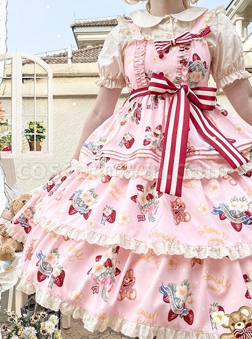 Little-Bear-Strawberry-Print-Red-White-Striped-Bow-Belt-Sweet-Lolita-Lace-Ruffle-Sleeveless-Dress-coscarnival-3276.jpg
