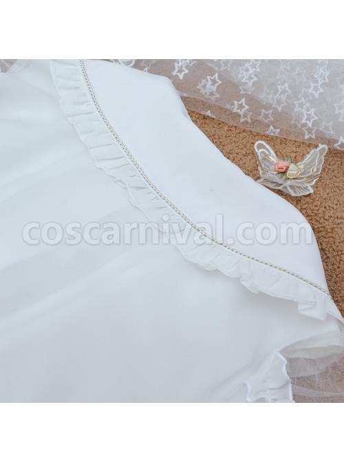 Little Lazy Cat Series Summer Cute Cat Claw Embroidery Slim Lace Tie Hollow Short Cuffs Sweet Lolita Blouses coscarnival