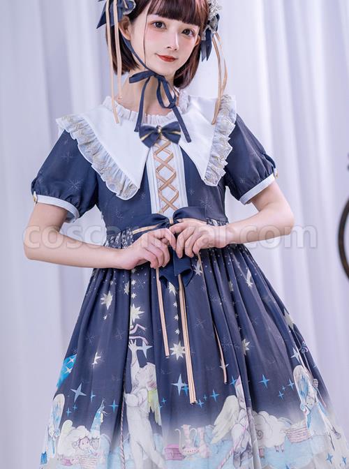 Little-Prince-Series-Printing-Bowknot-High-Waist-Sweet-Lolita-Short-Sleeve-Dress-coscarnival-3511.jpg