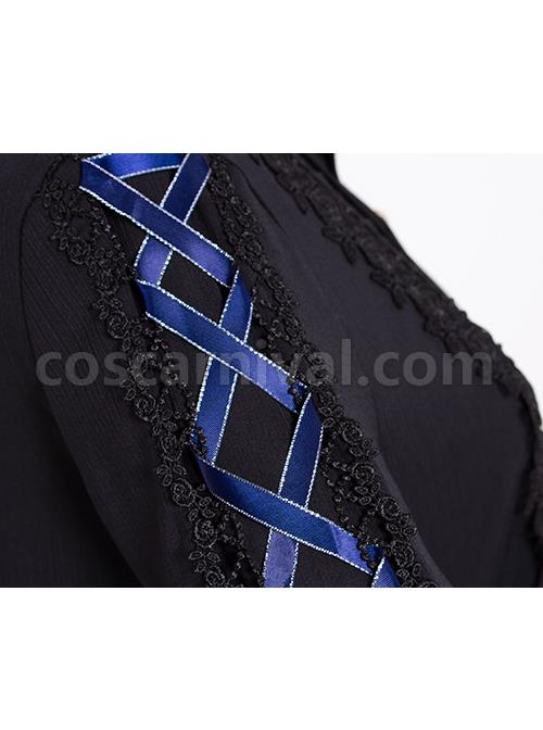 Little Rose Series Elegant Gorgeous Stand Collar Classic Lolita Long Sleeve Shirt coscarnival