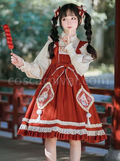 Little-Tiger-Series-Chinese-Style-Stand-Up-Collar-Little-Tiger-Print-Fur-Ball-Tassel-Fake-Two-Piece-Design-Classic-Lolita-Long-Sleeved-Dress-coscarnival-2594