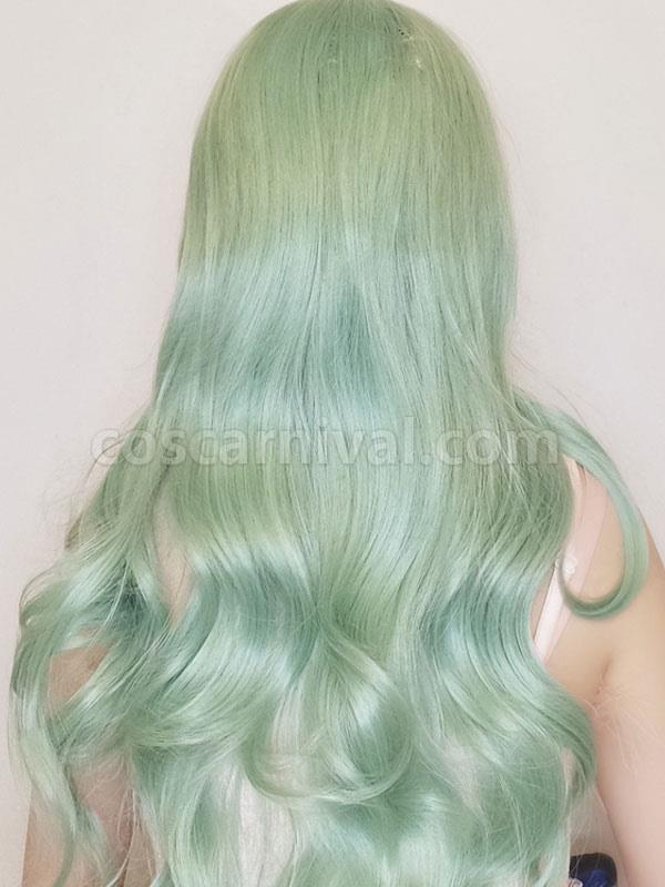 ミントグリーンロリータウィッグロング耐熱ファイバーロリータヘアウィッグcoscarnival