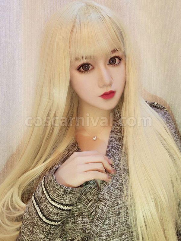 Sweet Lolita Wig Long Heat Resistant Fiber Lolita Hair Wig 