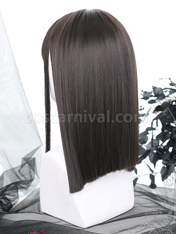 原宿ファッション ロリータ ウィッグ ロング耐熱繊維黒ロリータ アクセサリー cocarnival