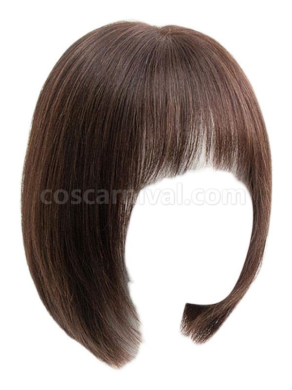 甘いロリータ ウィッグ ショート 耐熱繊維 ディープ ブラウン ロリータ アクセサリー cocarnival