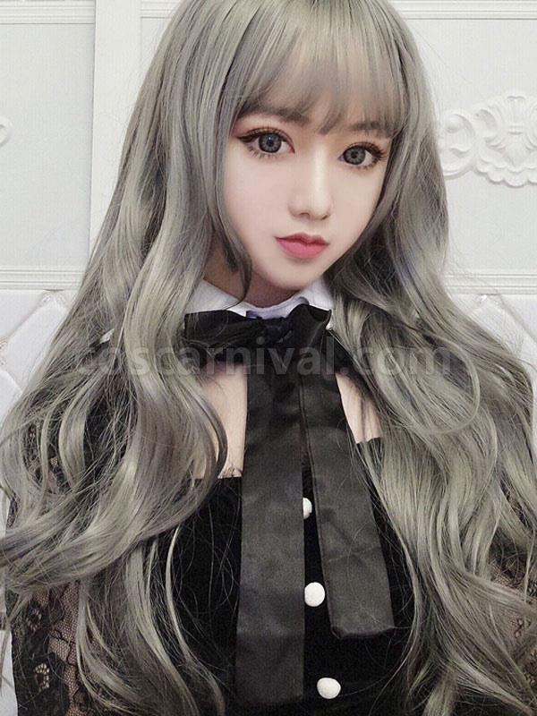 Lolita Wig Long Heat Resistant Fiber Tousled Wavy Lolita Hair Wig 