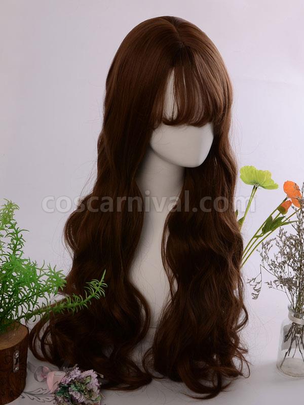 ロング ロリータ ウィッグ 耐熱繊維 巻き毛 ロリータ ウィッグ coscarnival
