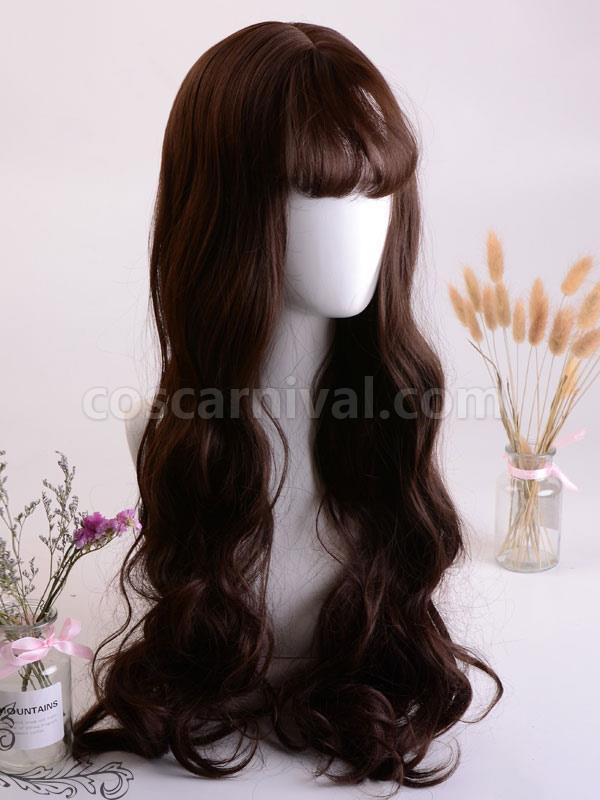 ロング ロリータ ウィッグ 耐熱繊維 巻き毛 ロリータ ウィッグ coscarnival