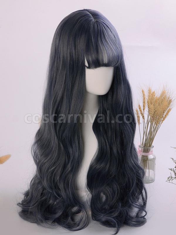 ロング ロリータ ウィッグ 耐熱繊維 巻き毛 ロリータ ウィッグ coscarnival