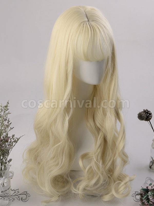 ロング ロリータ ウィッグ 耐熱繊維 巻き毛 ロリータ ウィッグ coscarnival