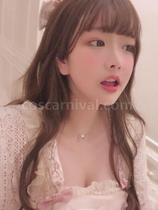 ロングロリータウィッグ 姫カットロリータヘアウィッグ coscarnival