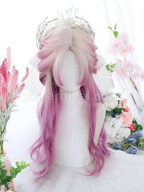 Ombre Lolita Wig Long Heat-resistant Fiber Lolita Accessories 