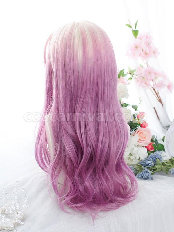 オンブレ ロリータ ウィッグ ロング 耐熱ファイバー ロリータ アクセサリー coscarnival