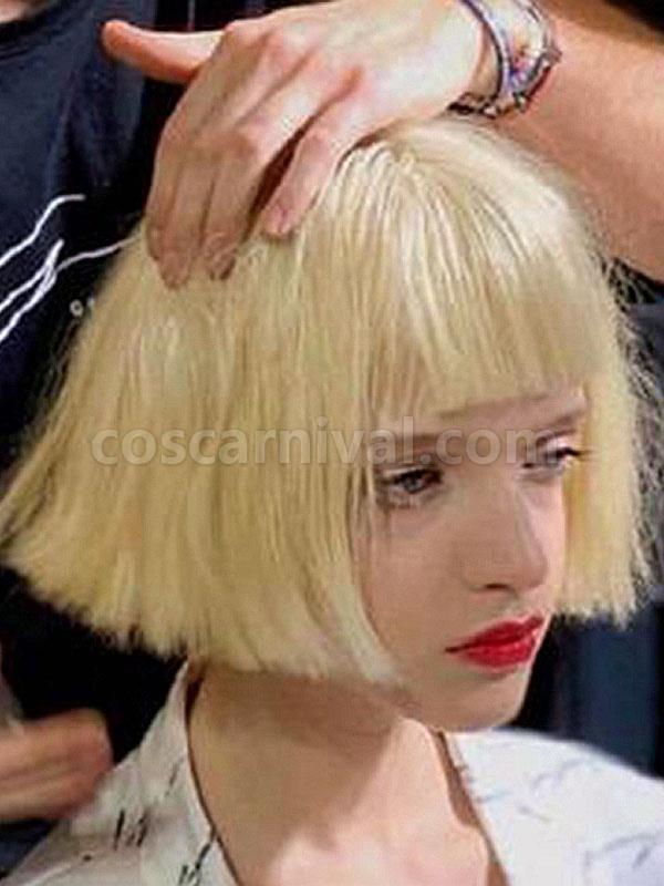 ROCOCO スタイル ロリータ ウィッグ ブラック ショート 耐熱繊維 ロリータ アクセサリー cocarnival