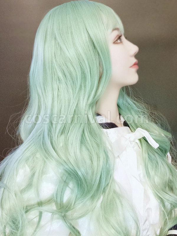 甘ロリータ ウィッグ 紫 ロング 耐熱ファイバー ロリータ アクセサリー coscarnival