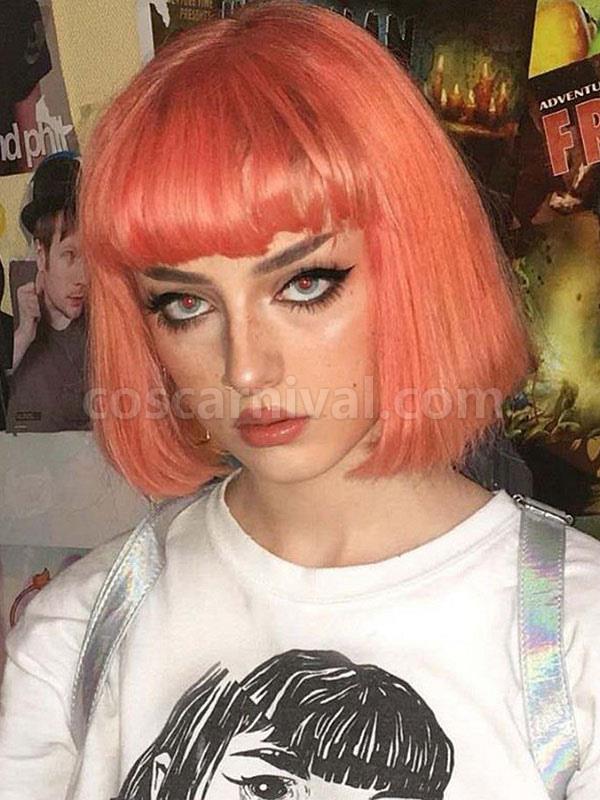 ROCOCO スタイル ロリータ ウィッグ ブラック ショート 耐熱繊維 ロリータ アクセサリー cocarnival