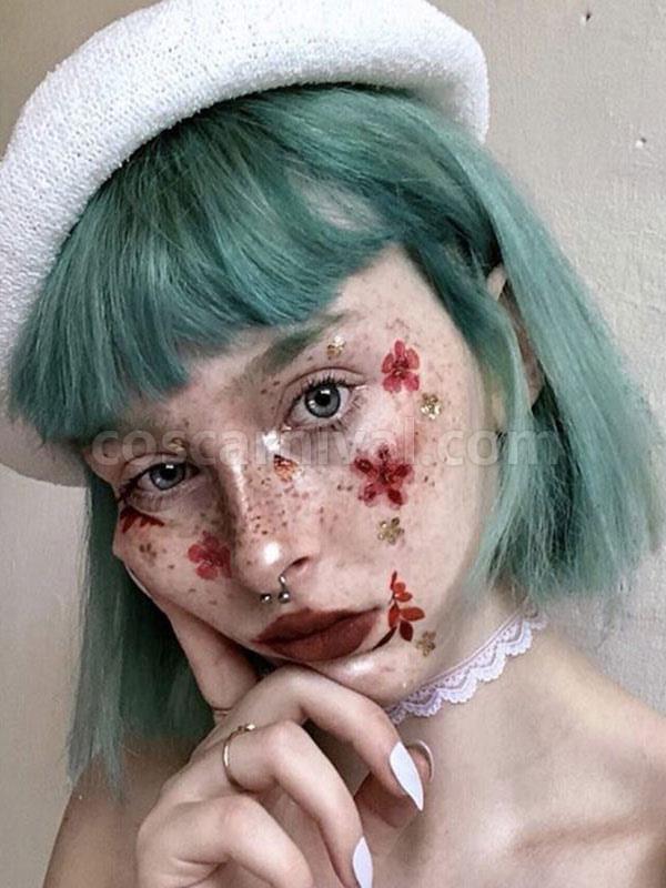 ROCOCO スタイル ロリータ ウィッグ ブラック ショート 耐熱繊維 ロリータ アクセサリー cocarnival