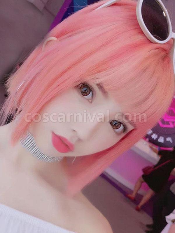 Sweet Lolita Wig Pink Short Heat Resistant Fiber Lolita Hair Wigs 