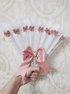 Pink Lolita Accessories Bows Accessory Poly Cotton Blend Miscellaneous coscarnival