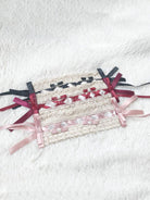 Sweet Lolita Accessories Pink Lace Polyester Fiber Headwear Bow Miscellaneous coscarnival