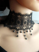 Black Lolita Chocker Lace Polyester Fiber Accessory Lace Miscellaneous Lolita Accessories coscarnival