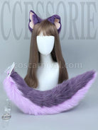 Purple Lolita Accessories Headwear Polyester Fiber Miscellaneous coscarnival