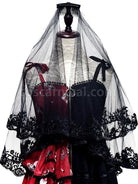 Gothic Lolita Accessories Black Lace Lace Headwear Polyester Fiber Miscellaneous coscarnival