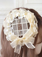 ROCOCO Style Lolita Accessories Ecru White Lace?Flowers Headwear Polyester Miscellaneous coscarnival