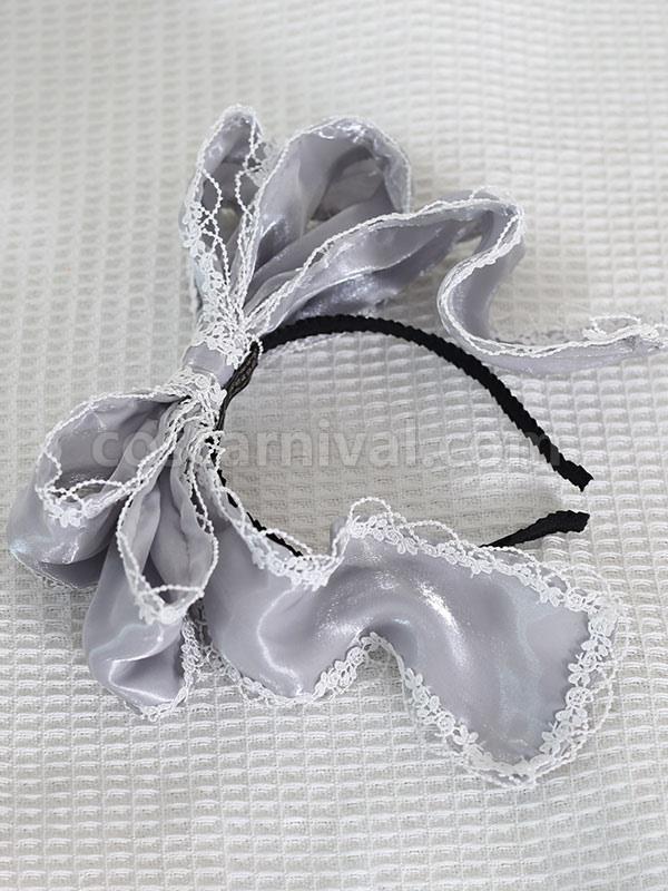 ROCOCO Style Lolita Accessories Pink Lace?Bows Headwear Polyester Fiber Miscellaneous coscarnival